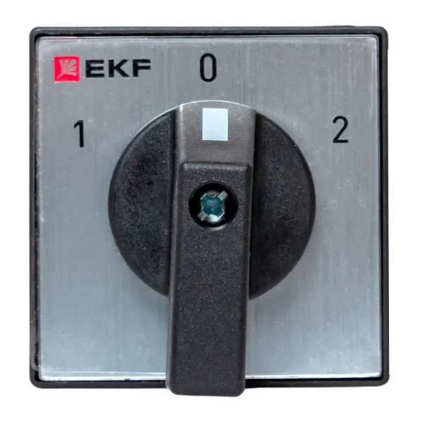 Переключатель кулачковый ПК-1-22 25А 2P «1-0-2» IP65 EKF