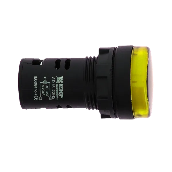 Матрица светодиодная AD16-22HS желтая 24В AC/DC EKF PROxima