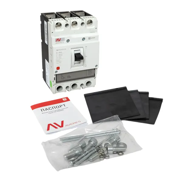 Автоматический выключатель AV POWER-2/3 225А 80kA TR EKF AVERES