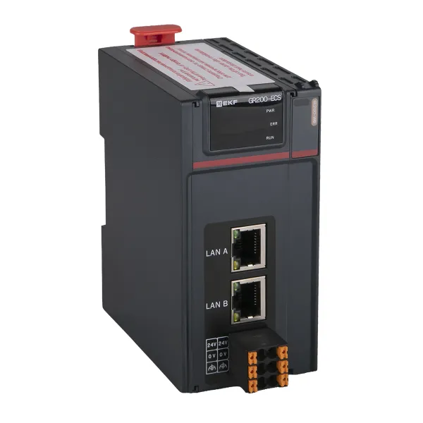 Модуль сетевой удалённого расширения ввода и вывода Ethercat GR200-ECS D-CARD EKF