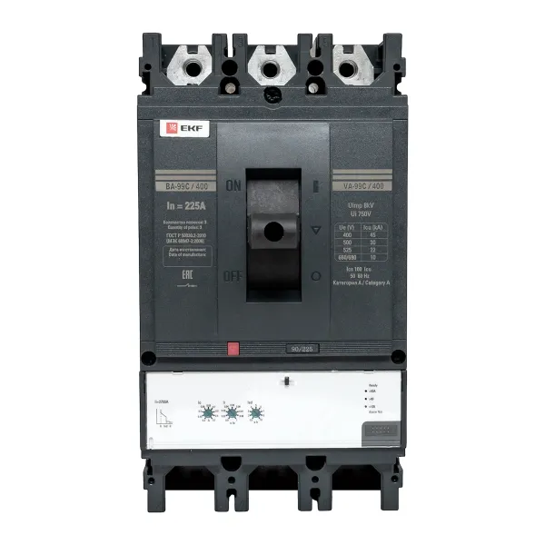 Выключатель автоматический ВА-99C 400/225А 3P 45кА EKF