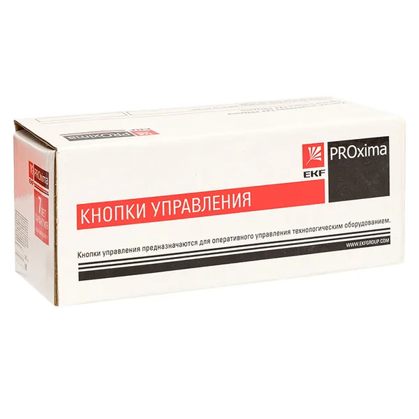Исполнительный механизм кнопки XB4 "Грибок" красный возвратный без фиксации без подсветки EKF PROxima