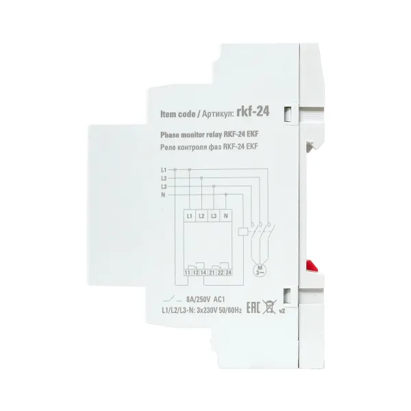 Реле контроля фаз RKF-24 EKF