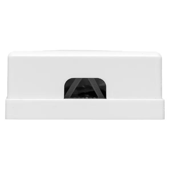 Розетка настенная TERACOM PRO Cat.6 неэкранированная 2 порта RJ-45 Dual IDC белая