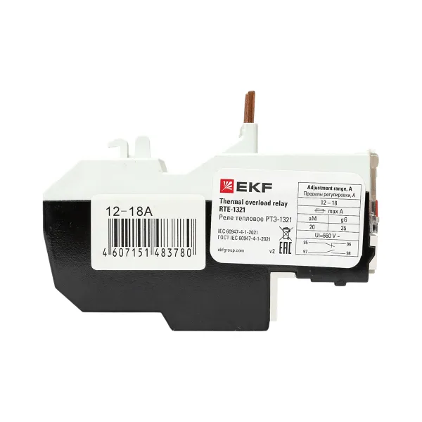 Реле тепловое РТЭ-1321 12-18А EKF PROxima