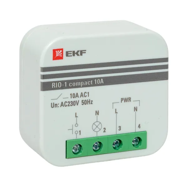 Импульсное реле RIO-1 compact 10А EKF PROxima