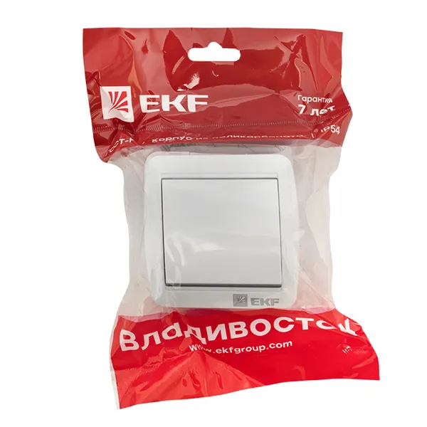 Владивосток Выключатель 1-клавишный 10А IP54 EKF