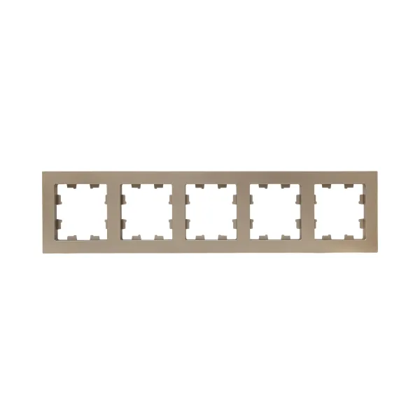 5 - местная рамка, шампань, пластик Эпика EKF