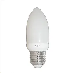 Лампа энергосберегающая LB-cвеча 9W 4200K Е27 10000h EKF Simple