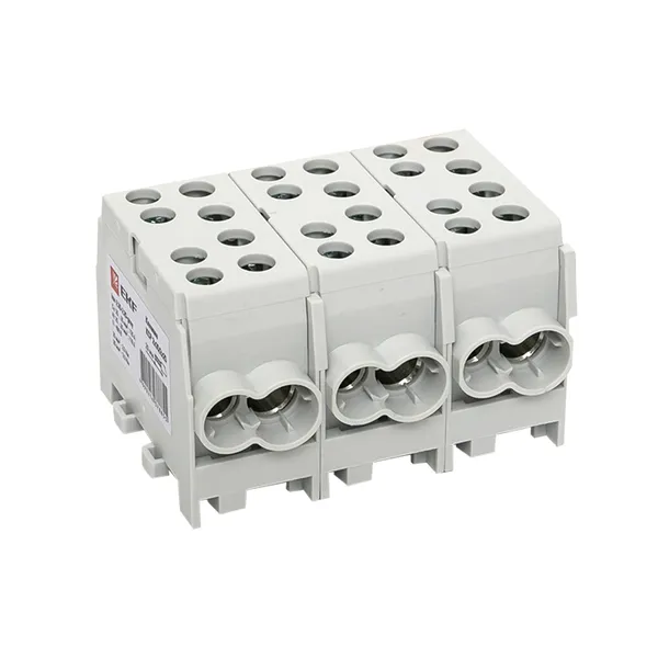 Клемма распределительная КСР с двойным винтом 2x35/2x25 серая EKF PROxima