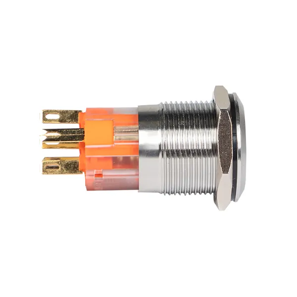 Кнопка S-Pro67 19 мм с фикс. с красной подсв. 24В EKF PROxima