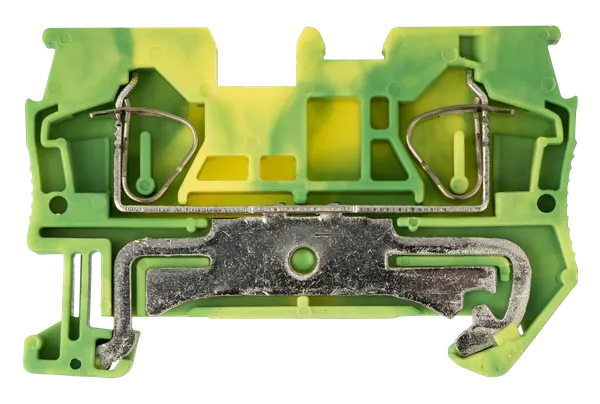 Колодка клеммная пружинная ST-2.5 земля EKF