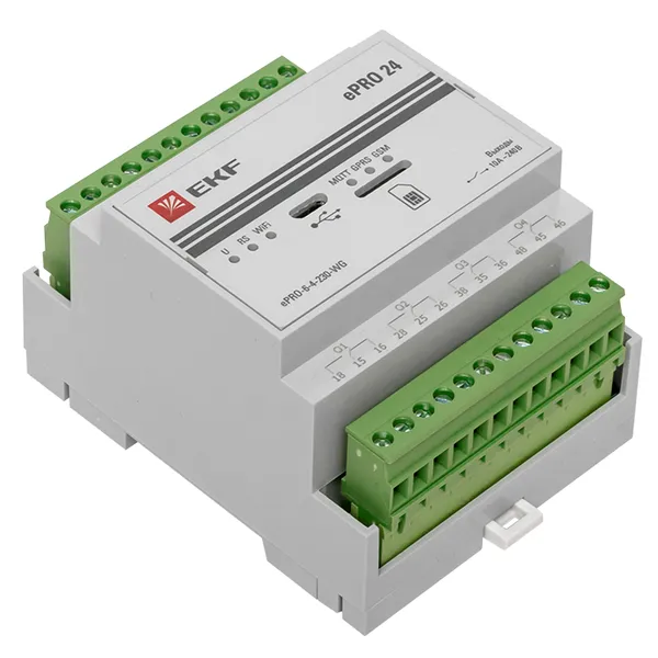Контроллер базовый ePRO24 удаленного управления 6вх\4вых 230В WiFi GSM EKF PROxima
