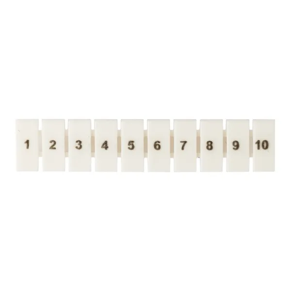 Маркеры для UT/ST/Push-in 4 с нумерацией 1-10 (100 шт.) EKF