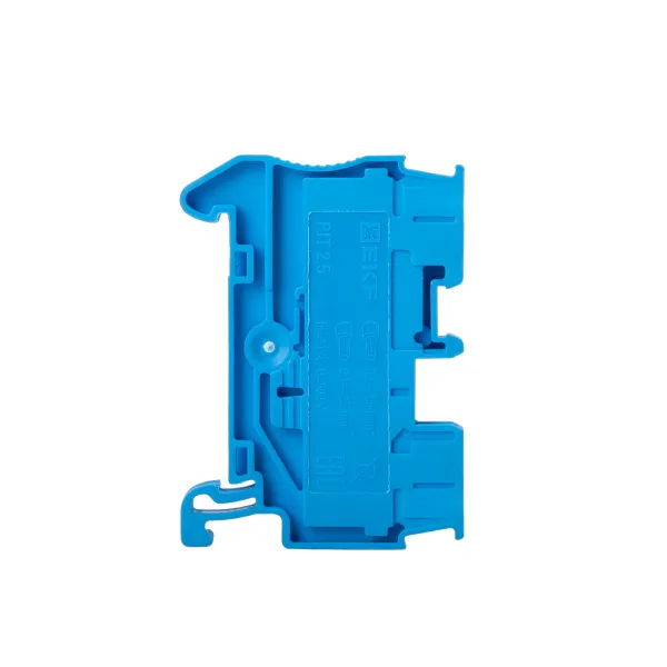 Клемма проходная Push-in 2.5 мм2 синяя EKF