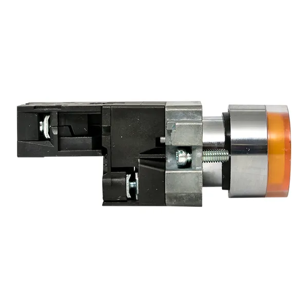 Кнопка BA51 с подсветкой 230В желтая NO IP65 EKF PROxima
