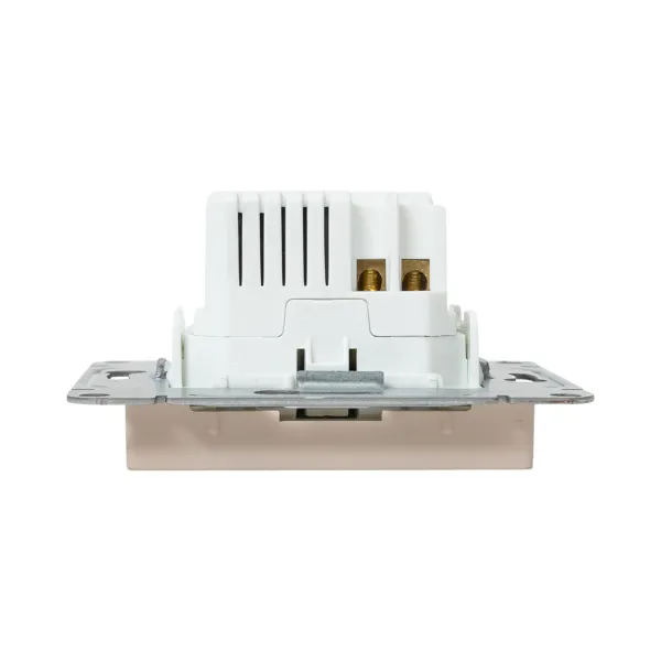 Механизм розетки USB-C - 2шт, кремовый Эпика EKF