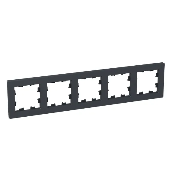 5 - местная рамка, графит, пластик Эпика EKF