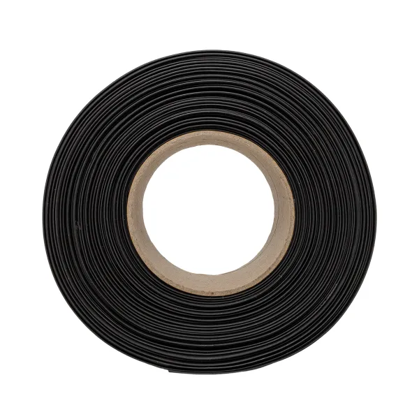 Термоусаживаемая трубка ТУТ нг 60/30 черная рулон EKF PROxima