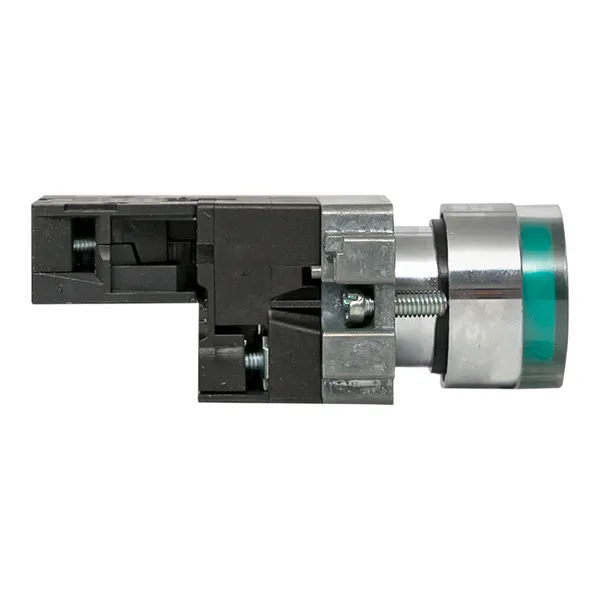 Кнопка BA31 с подсветкой 230В зеленая NO IP65 EKF PROxima