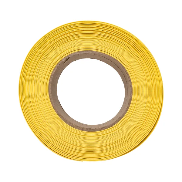 Термоусаживаемая трубка ТУТ нг 60/30 жел-зел рулон EKF PROxima