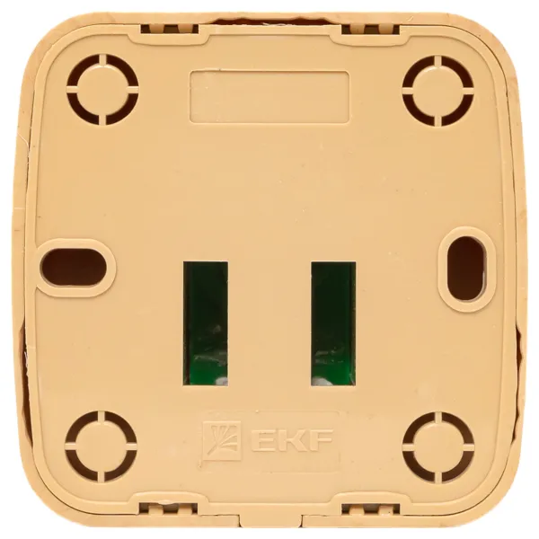 Розетка RJ-45 1-местная ОП Минск, 1А, 120В, светлое дерево EKF