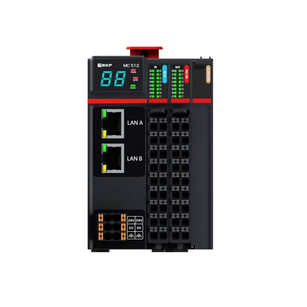 Программируемый логический контроллер (ПЛК) MC512 токоприемный D-CARD EKF