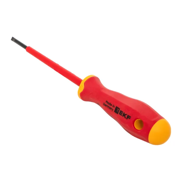 Отвертка Professional SL2.5х0.4 мм VDE 1000В EKF