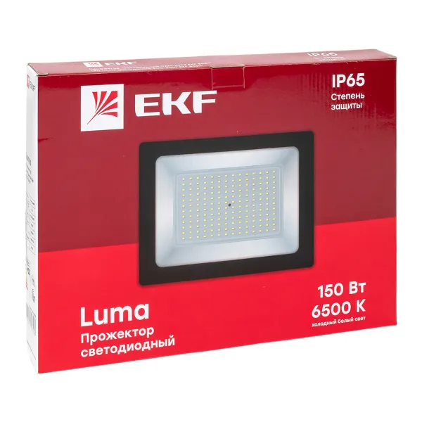 Прожектор светодиодный СДО-3007 150Вт 6500К IP65 LUMA EKF