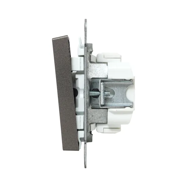 Механизм выключателя, трёхклавишный, мокко Эпика EKF