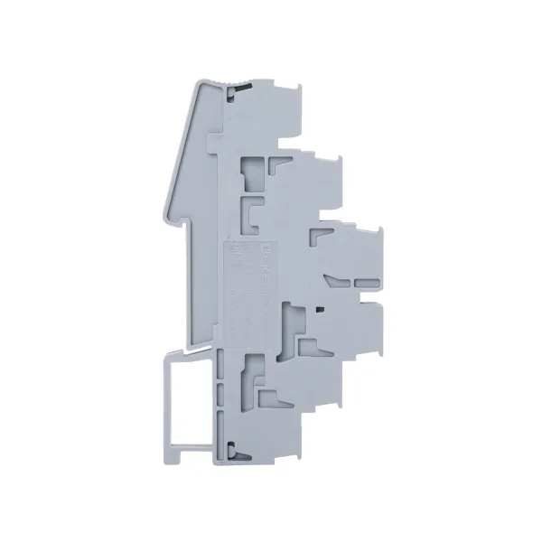 Клемма пружинная трёхуровневая ST 2.5 мм2 6 выводов серая EKF