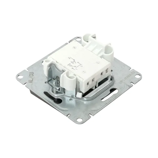 Механизм выключателя, двухклавишный, кнопочный, мокко Эпика EKF