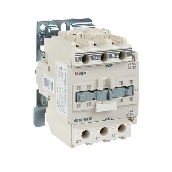 Контактор КМЭ малогабаритный 40А 220В NO+NC EKF PROxima