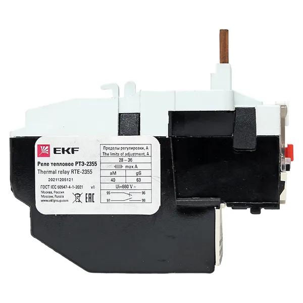 Реле тепловое РТЭ-2355 28-36А EKF PROxima