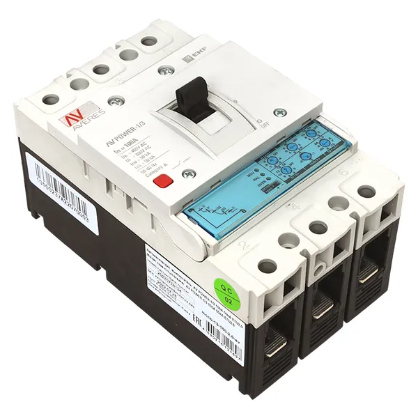 Автоматический выключатель AV POWER-1/3 100А 50kA ETU2.0 EKF AVERES