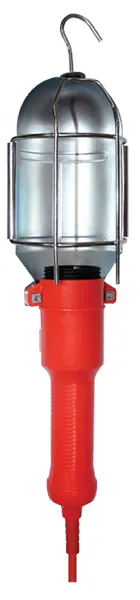 Светильник переносной PL-15 круглая вилка (с выкл.) 15м E27 EKF Simple