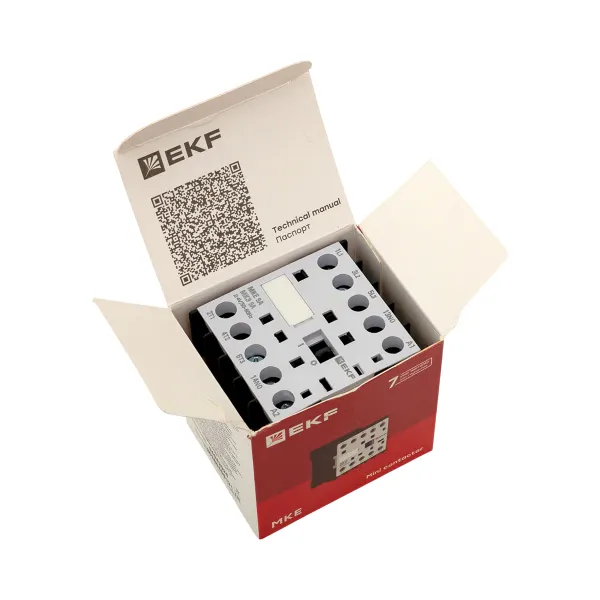 Миниконтактор МКЭ 9А 24В 1NO EKF PROxima