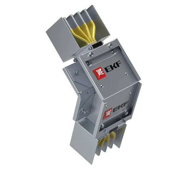 Угловая вертикальная секция c нестандартным углом 2000 А IP55 AL 3L+N+PE(КОРПУС)
