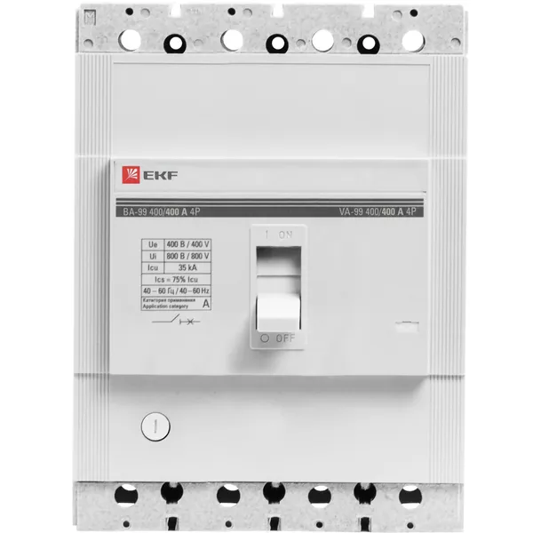 Выключатель автоматический ВА-99 400/400А 4P 35кА EKF