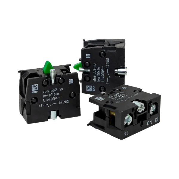 Контакт дополнительный XB-2 NO зеленый EKF PROxima