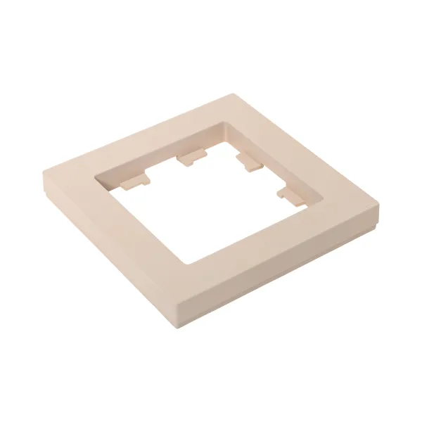 1 - местная рамка, кремовая, пластик Эпика EKF