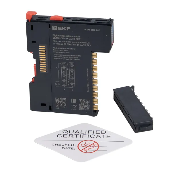 Модуль расширения дискретных сигналов GL200-DI16 D-CARD EKF