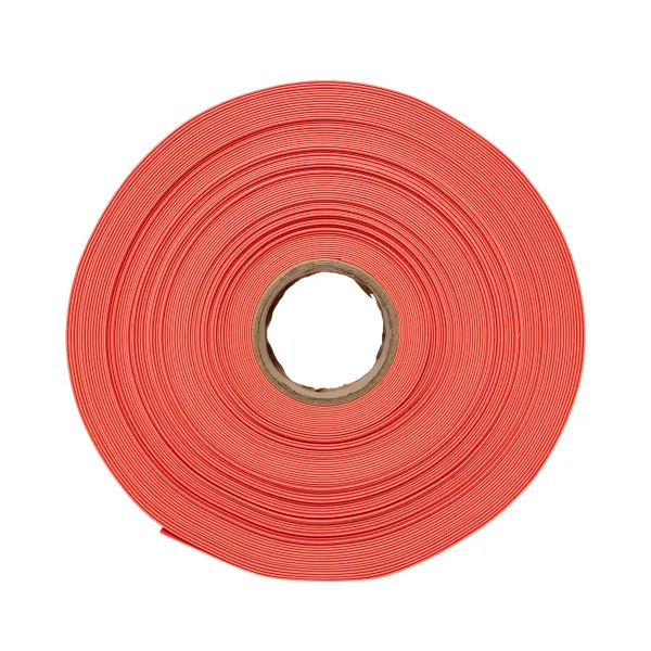 Термоусаживаемая трубка ТУТ нг 50/25 красная рулон EKF PROxima