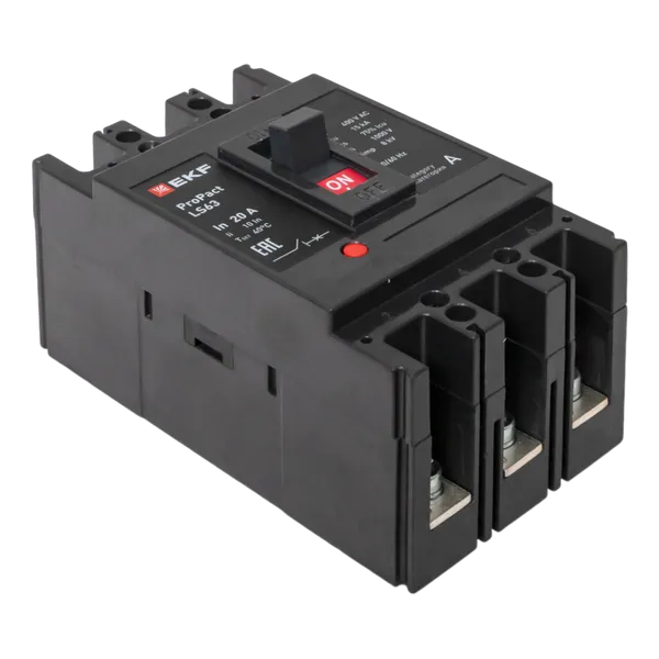 Автоматический выключатель LS63 15кА 3P 20А ProPact EKF