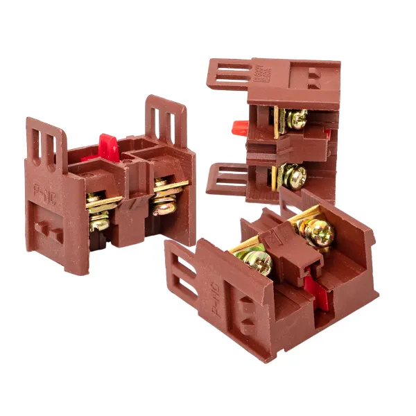 Контакт дополнительный для светосигнальной арматуры NC бордовый EKF PROxima