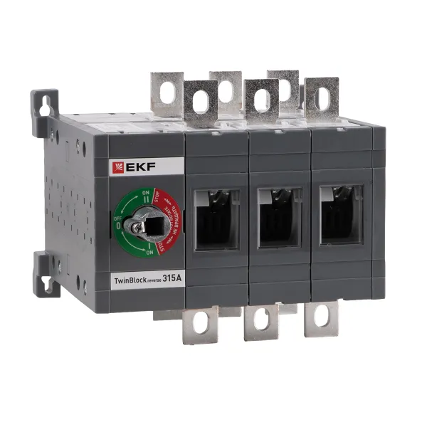 Рубильник 315A 3P без рукоятки управления TwinBlock EKF