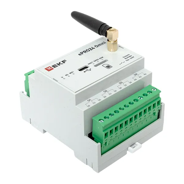Контроллер удаленного управления 6вх/4вых Wi-Fi GSM 230 В ePRO24 Omni EKF