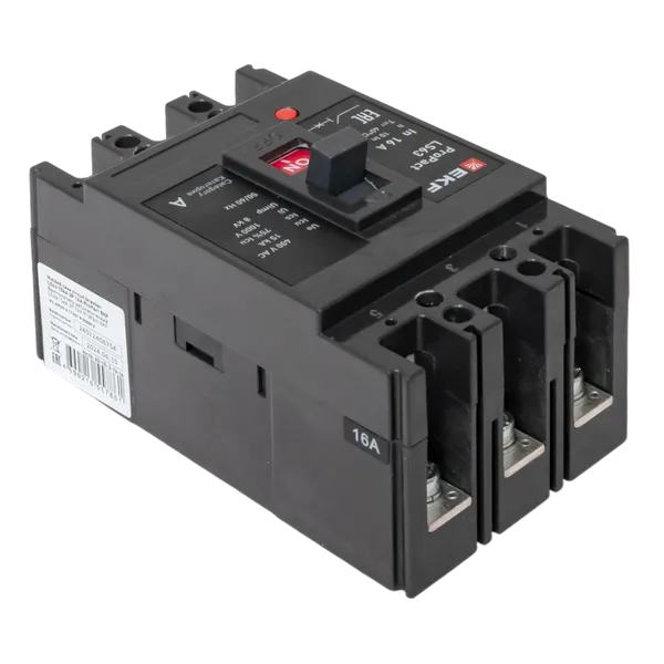 Автоматический выключатель LS63 15кА 3P 16А ProPact EKF