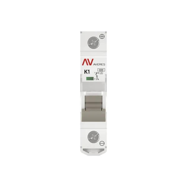 Выключатель автоматический AV-6 DC 1P 1A (K) 6kA EKF AVERES