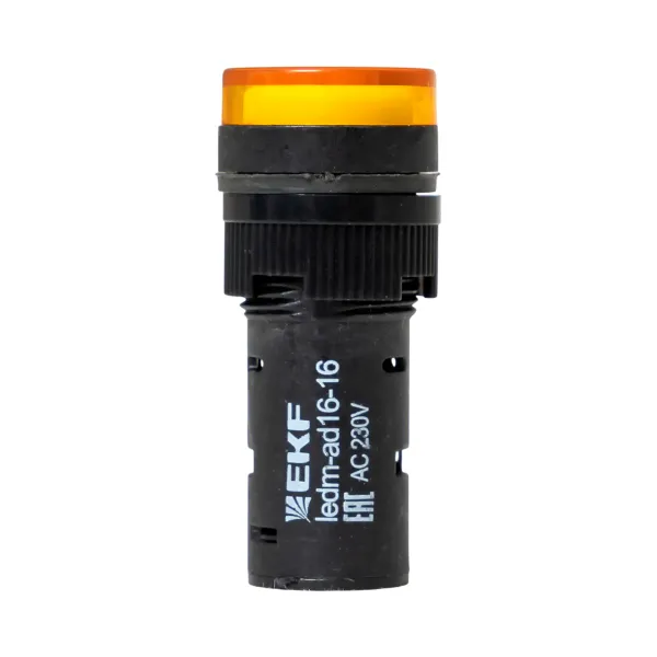 Матрица светодиодная AD16-16HS желтый 230 В AC (16мм) EKF PROxima